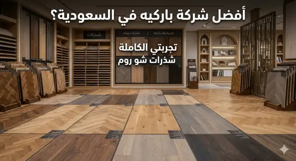 أفضل شركة باركيه في السعودية؟ تجربتي الكاملة مع شذرات شو روم