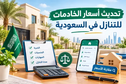 من 8000 إلى 26000 ريال.. تحديث أسعار الخادمات للتنازل في السعودية 2026